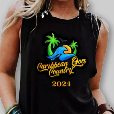 Authentic Caribbean Goes Country Women's Tank Top