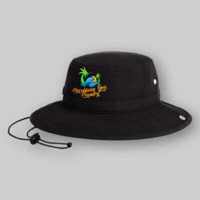 Authentic Caribbean Goes Country Bucket Hat Canada Flex Fit